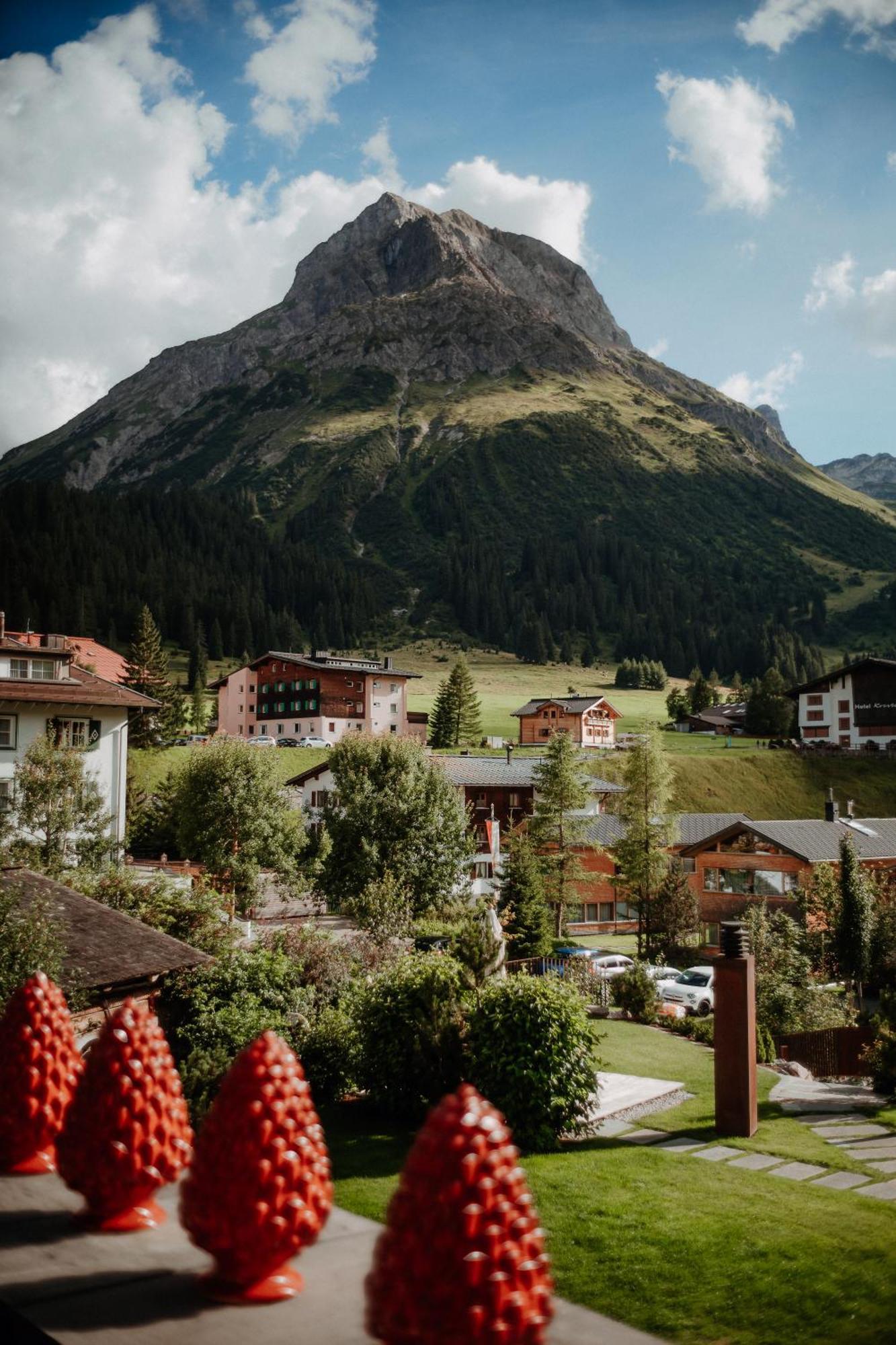 Hotel Austria Lech am Arlberg Exteriör bild
