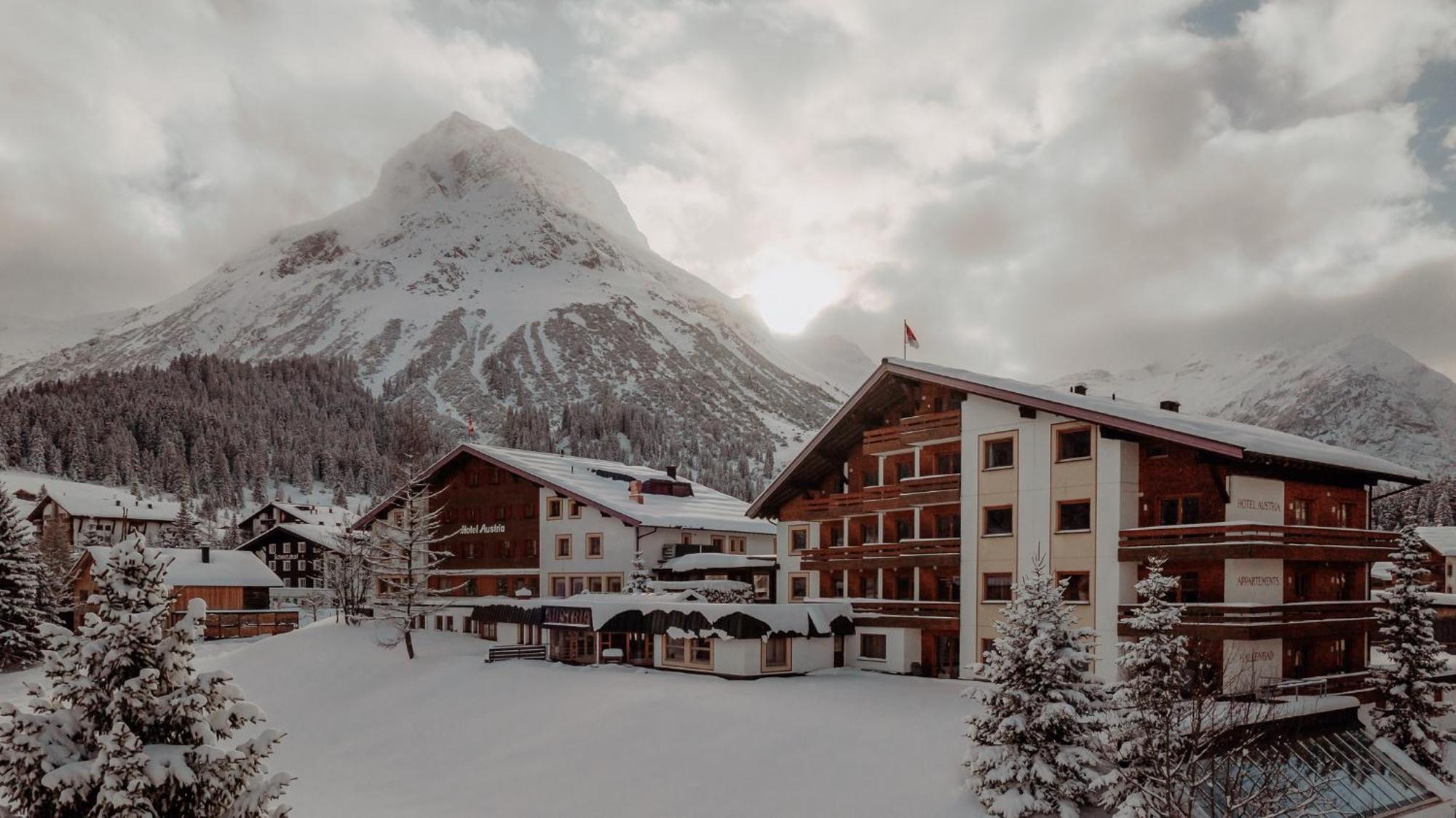 Hotel Austria Lech am Arlberg Exteriör bild
