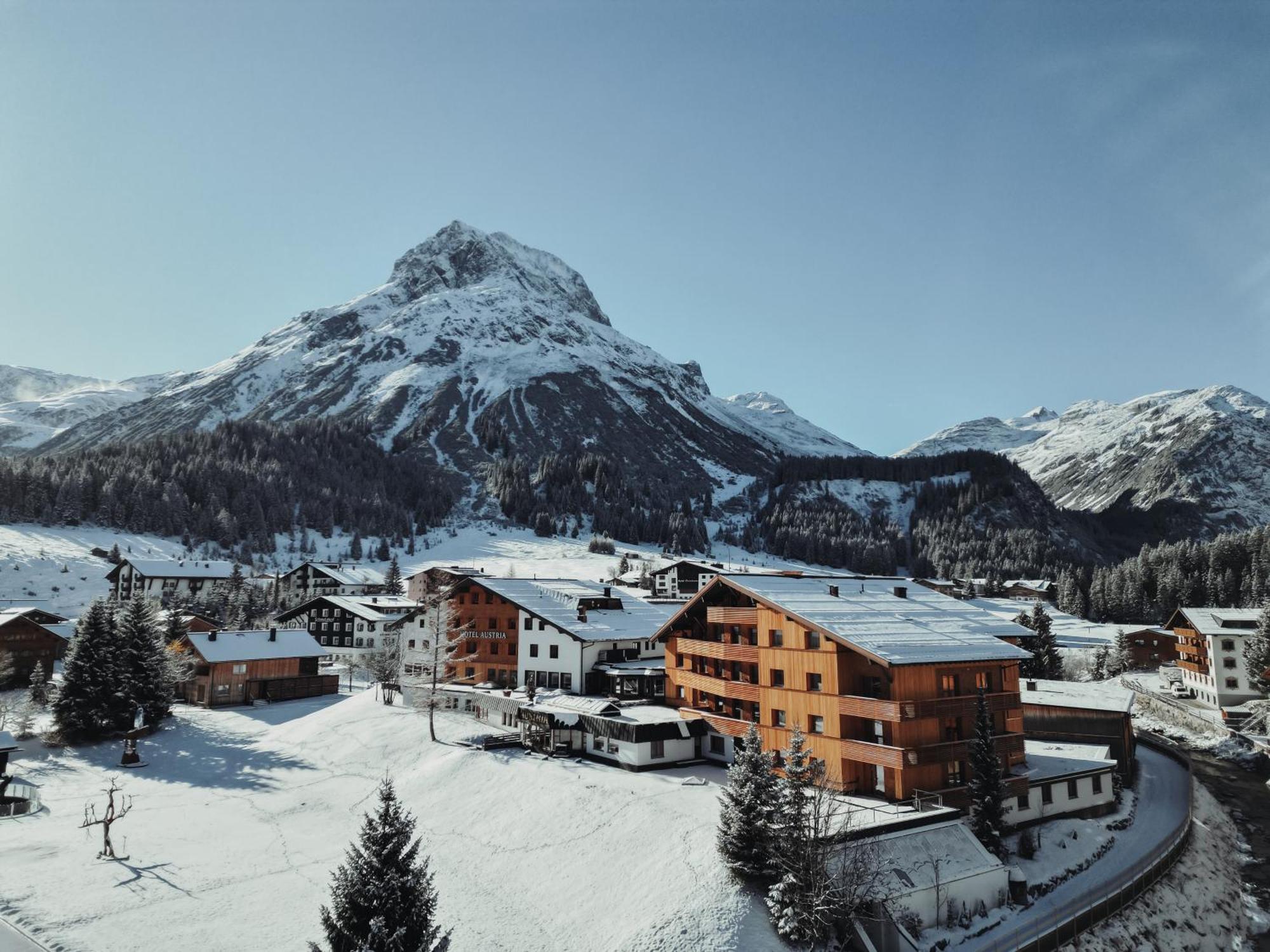 Hotel Austria Lech am Arlberg Exteriör bild