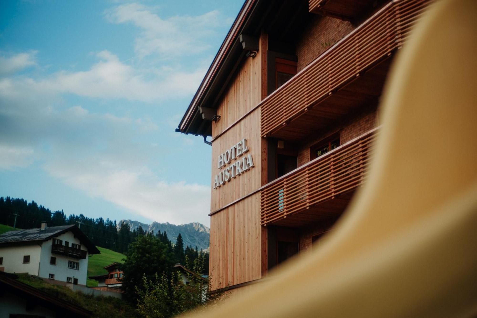 Hotel Austria Lech am Arlberg Exteriör bild