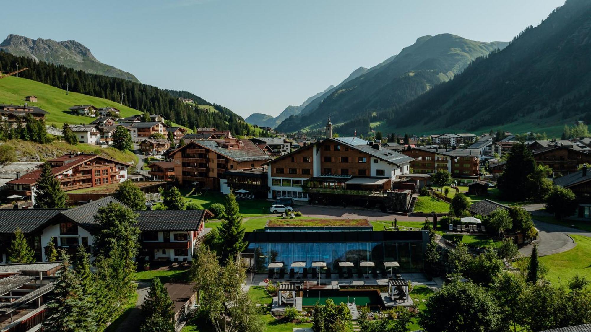 Hotel Austria Lech am Arlberg Exteriör bild