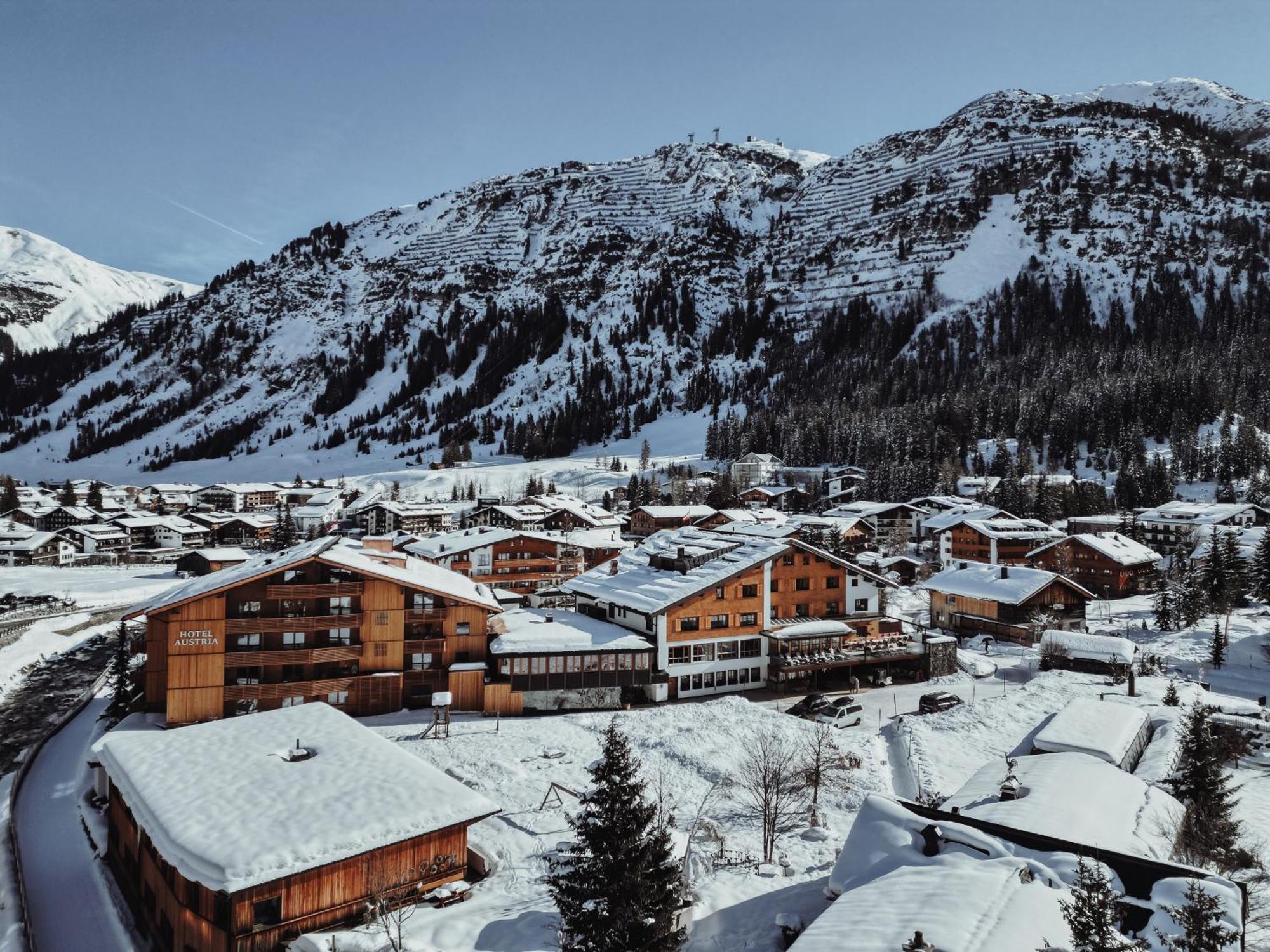 Hotel Austria Lech am Arlberg Exteriör bild
